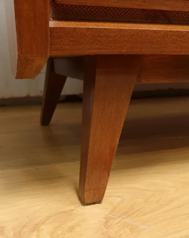 Meuble HI-FI Telefunken en Acajou, modèle Hymnus – 1959