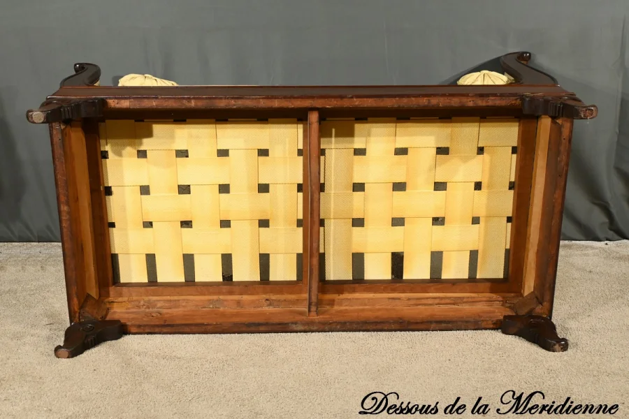 FRENCH RESTAURATION PERIOD CHAISE LONGUE
