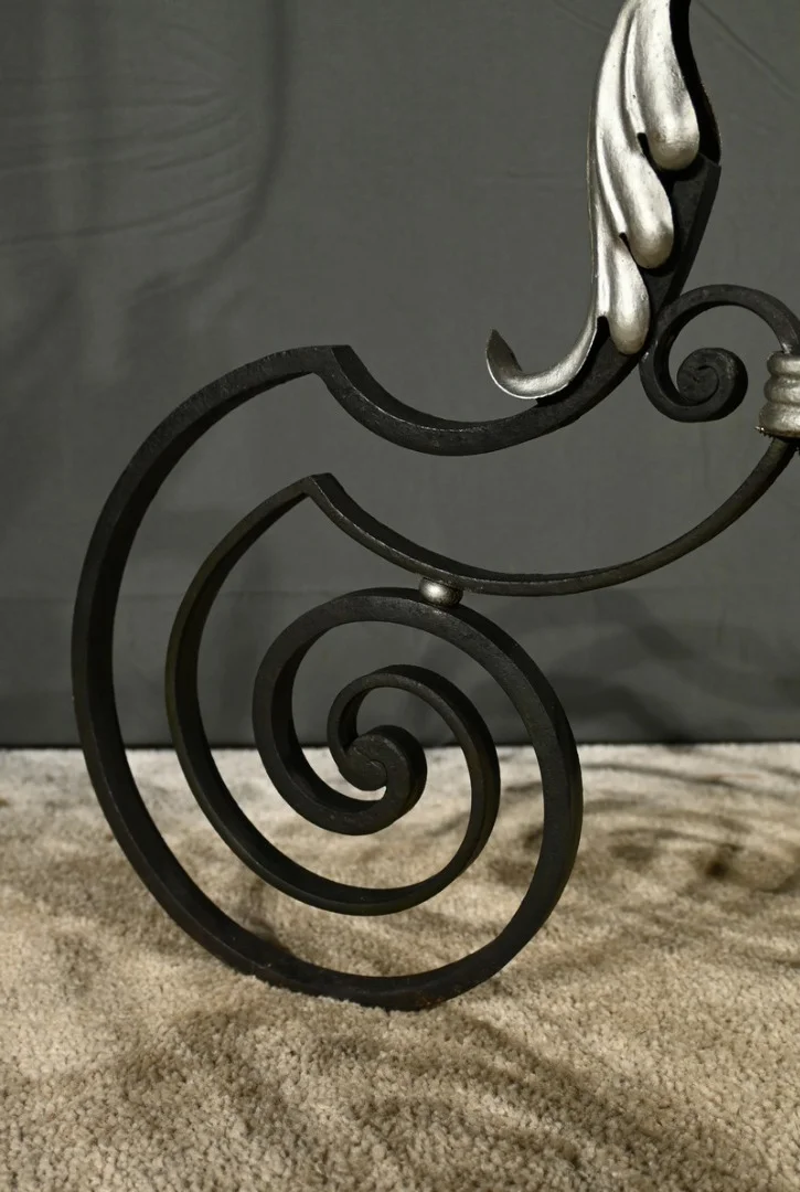 WROUGHT IRON STANDARD LAMP