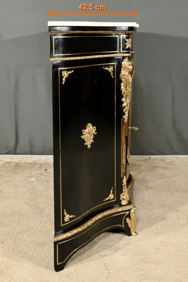 Buffet Boulle en Poirier Noirci, époque Napoléon III – Milieu XIXe