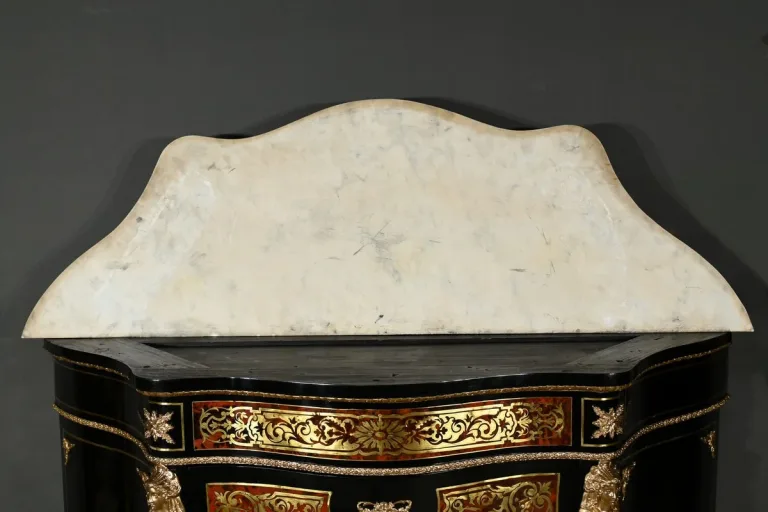 Buffet Boulle en Poirier Noirci, époque Napoléon III – Milieu XIXe
