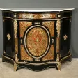 Buffet Boulle en Poirier Noirci, époque Napoléon III – Milieu XIXe