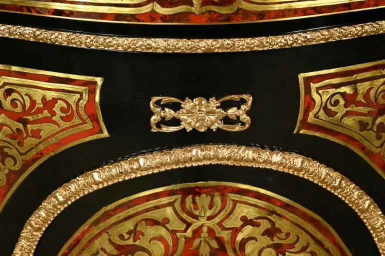 Buffet Boulle en Poirier Noirci, époque Napoléon III – Milieu XIXe