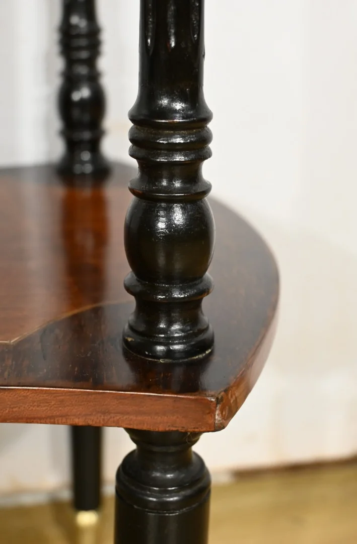 TAVOLO A DUE PIANI IN STILE NAPOLEONE III