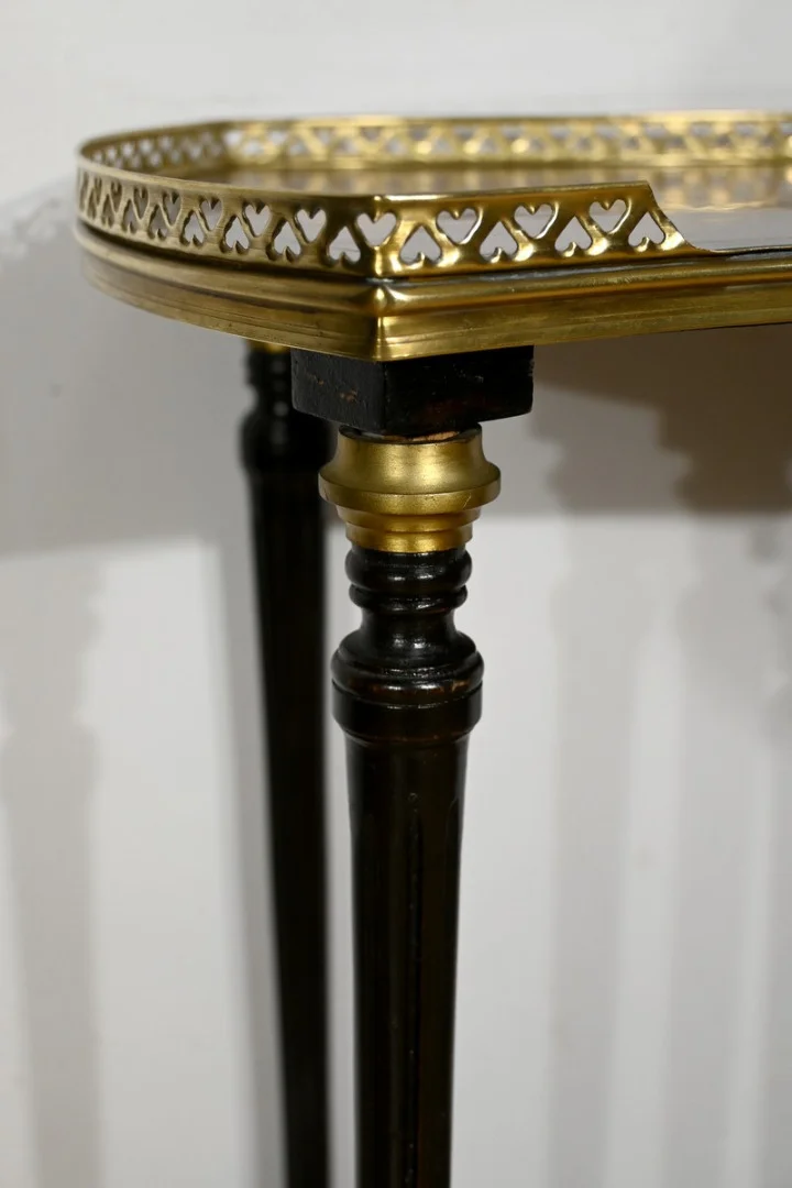 TAVOLO A DUE PIANI IN STILE NAPOLEONE III