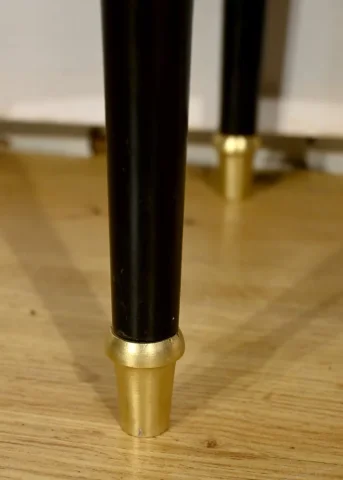 NAPOLEON III STIJL TAFEL MET TWEE TAFELLAGEN