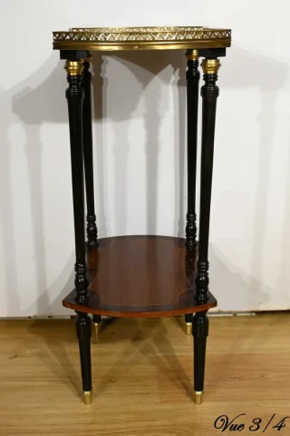 NAPOLEON III STIJL TAFEL MET TWEE TAFELLAGEN