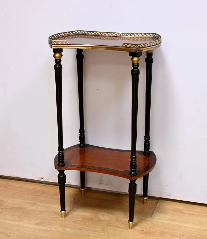 TAVOLO A DUE PIANI IN STILE NAPOLEONE III