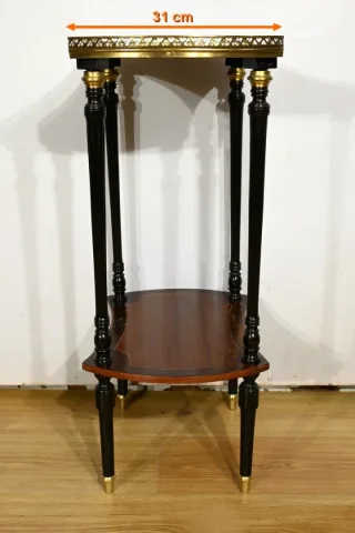 NAPOLEON III STIJL TAFEL MET TWEE TAFELLAGEN