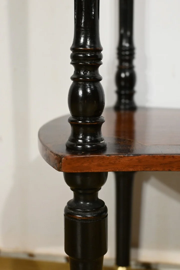 TAVOLO A DUE PIANI IN STILE NAPOLEONE III