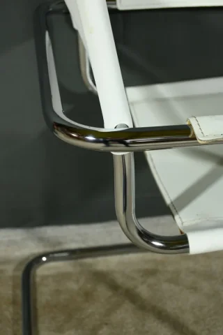 Fauteuils S33 en Cuir, attribués à M.Stam pour Fasem, Italie – 1970