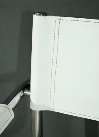 SESSEL AUS CHROM UND LEDER