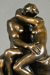 Sculpture en Résine « Le Baiser », d’après A.Rodin – 2ème partie XXe