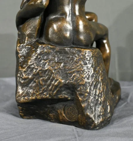 Sculpture en Résine « Le Baiser », d’après A.Rodin – 2ème partie XXe