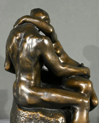 Sculpture en Résine « Le Baiser », d’après A.Rodin – 2ème partie XXe