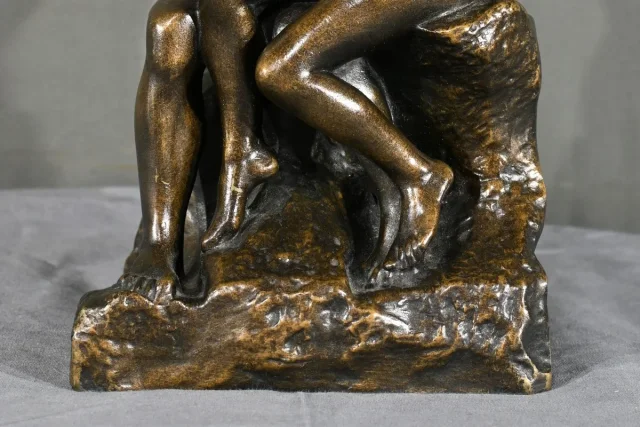 Sculpture en Résine « Le Baiser », d’après A.Rodin – 2ème partie XXe