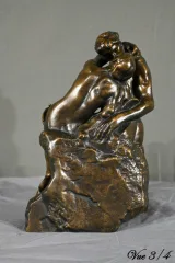 Sculpture en Résine « Le Baiser », d’après A.Rodin – 2ème partie XXe