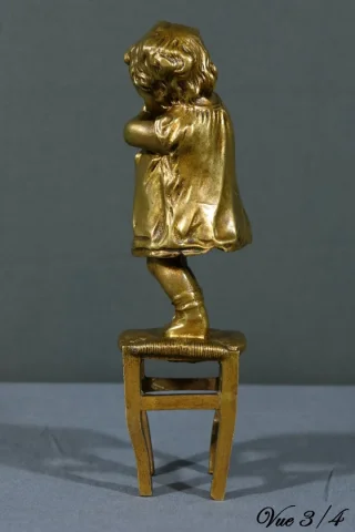 Sculpture en Bronze Doré, d’après J.Clara – 1ère Partie XXe