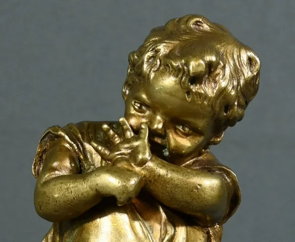 Sculpture en Bronze Doré, d’après J.Clara – 1ère Partie XXe