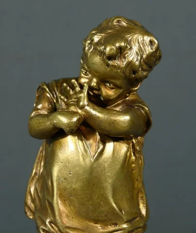 Sculpture en Bronze Doré, d’après J.Clara – 1ère Partie XXe