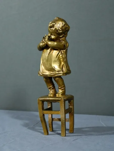 Sculpture en Bronze Doré, d’après J.Clara – 1ère Partie XXe