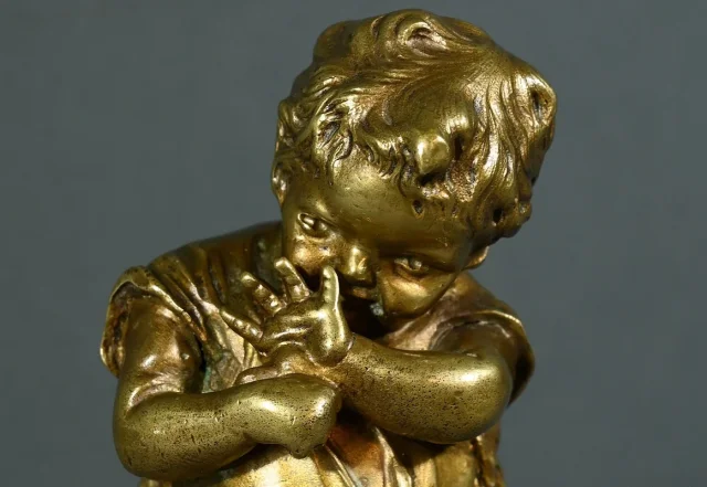Sculpture en Bronze Doré, d’après J.Clara – 1ère Partie XXe
