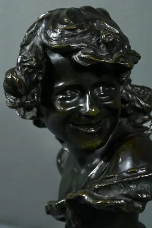 BRONZE  signed  A. INJALBERT