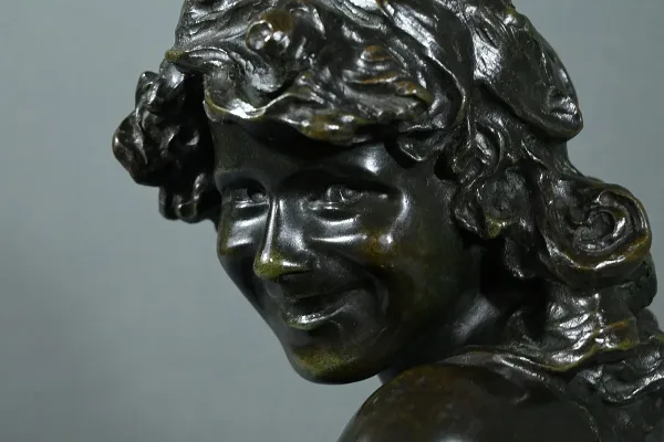 BRONZE  signed  A. INJALBERT