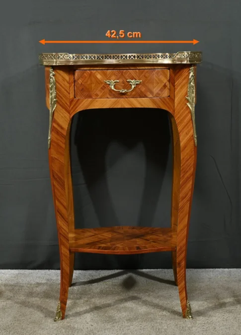 Petite Table de Salon en Bois de Rose – Milieu XXe