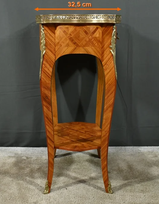 Petite Table de Salon en Bois de Rose – Milieu XXe