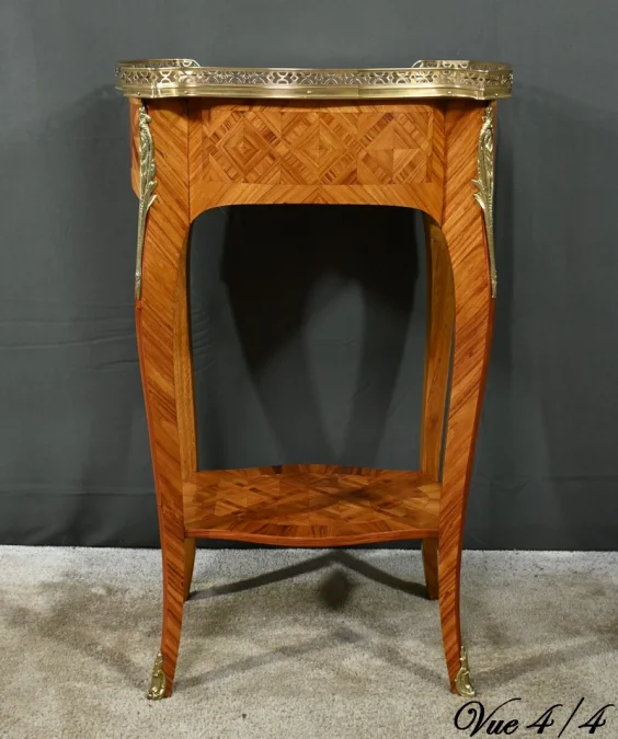 Petite Table de Salon en Bois de Rose – Milieu XXe