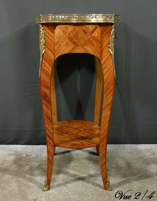 Petite Table de Salon en Bois de Rose – Milieu XXe