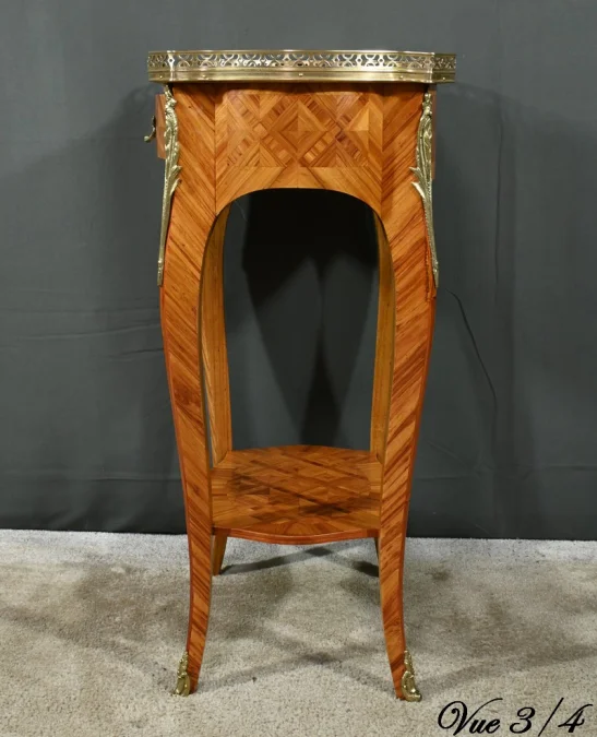 Petite Table de Salon en Bois de Rose – Milieu XXe
