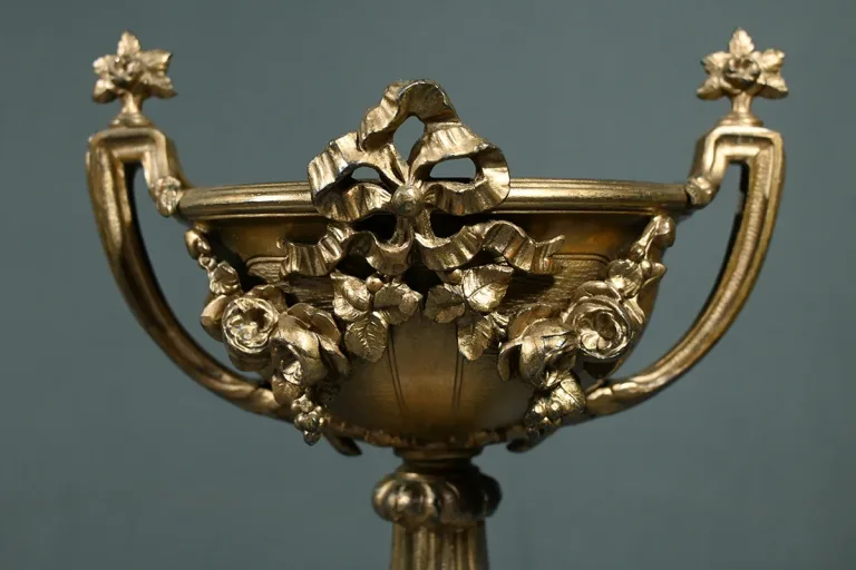 Garniture de Cheminée en Régule et Marbre, Art Déco – 1920