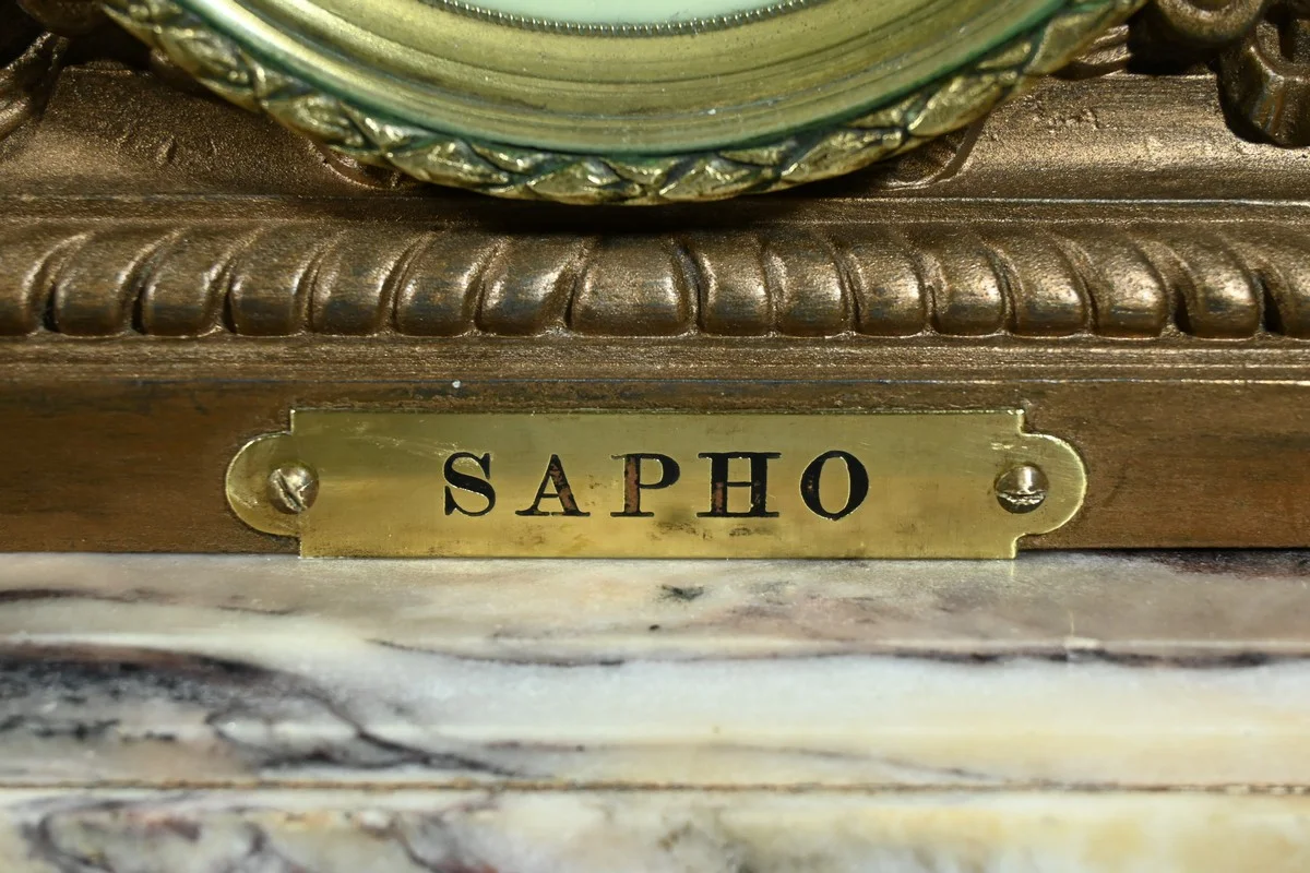 ART DECO PERIOD MANTLE GARNTURE
