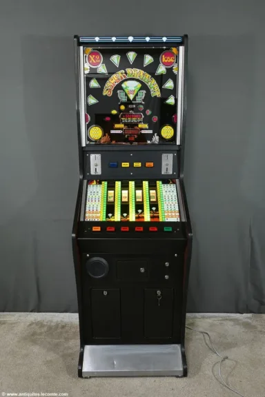 Machine à Sous Jeutel Super Diamant en Stratifié – 1980