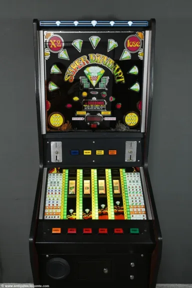 Machine à Sous Jeutel Super Diamant en Stratifié – 1980