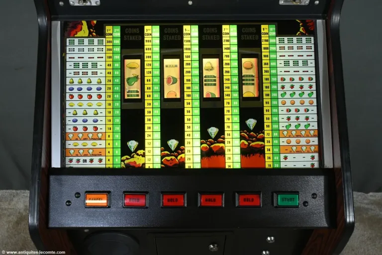Machine à Sous Jeutel Super Diamant en Stratifié – 1980