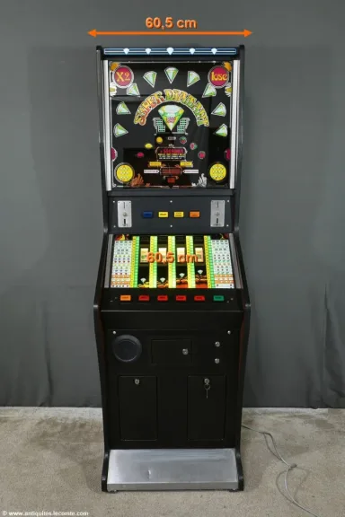 Machine à Sous Jeutel Super Diamant en Stratifié – 1980