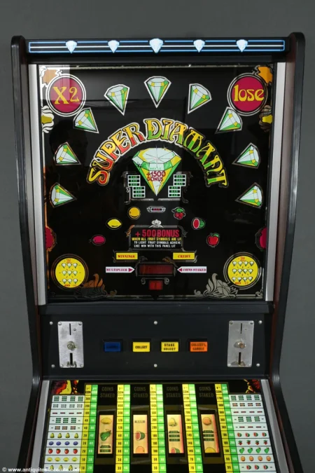 Machine à Sous Jeutel Super Diamant en Stratifié – 1980