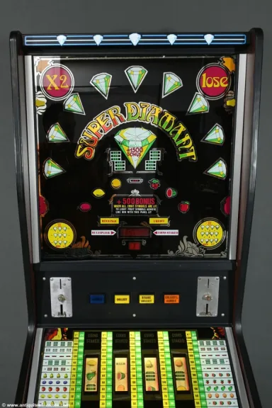 Machine à Sous Jeutel Super Diamant en Stratifié – 1980