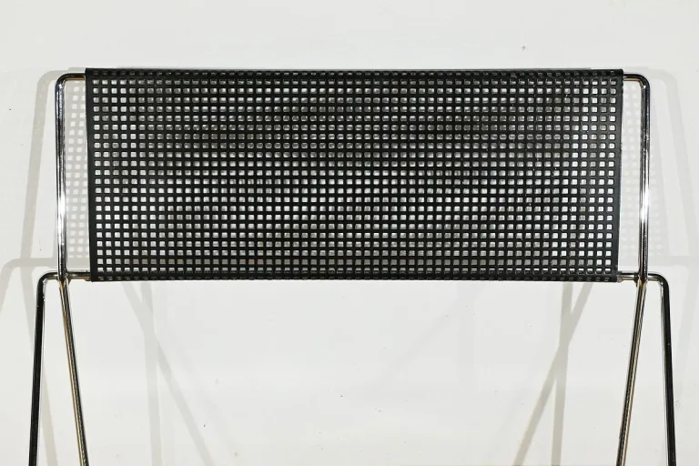 Suite de 5 Chaises Nuova X Line Omli pour Magis, par Niels Joergen Haugesen – 1980