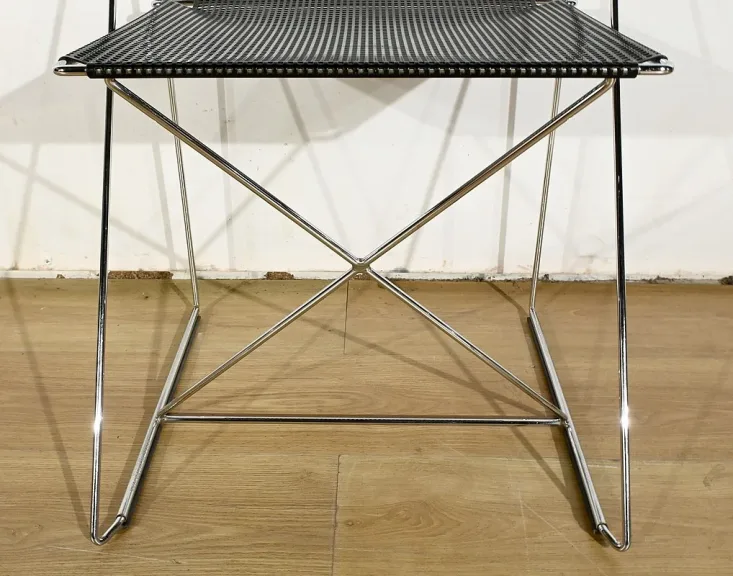 Suite de 5 Chaises Nuova X Line Omli pour Magis, par Niels Joergen Haugesen – 1980