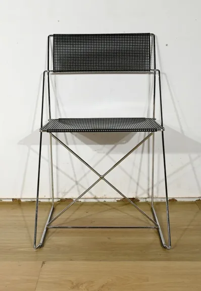 Suite de 5 Chaises Nuova X Line Omli pour Magis, par Niels Joergen Haugesen – 1980