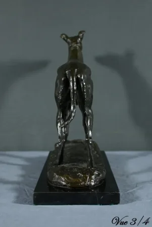 BRONZO GREYHOUND firmato E.FREMIET