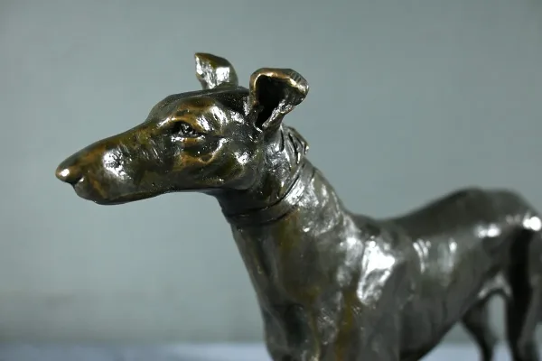 BRONZO GREYHOUND firmato E.FREMIET