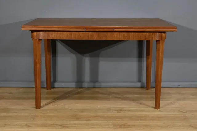 Table à rallonges Scandinave en Teck – 1960