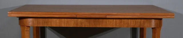 Table à rallonges Scandinave en Teck – 1960