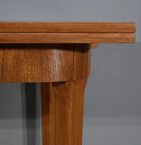 Table à rallonges Scandinave en Teck – 1960