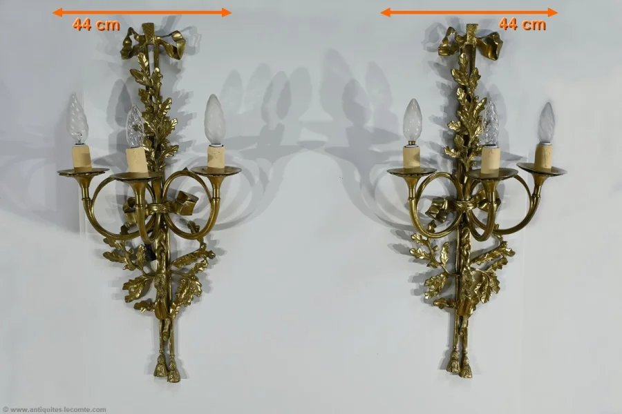 BRONZE WANDLEUCHTEN